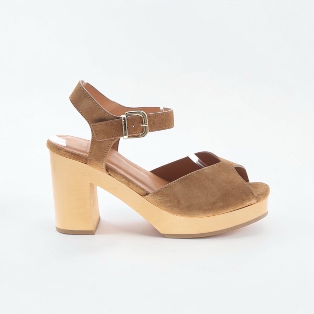Sézane Fausta Clogs in Suede FR 40 / US 9 - Picture 6 of 10